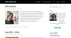 Desktop Screenshot of bradlinder.net